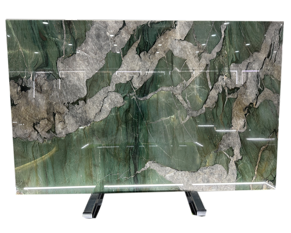 Emerald Quartzite Slab 6 Fuchsite Cristallo Quartzite