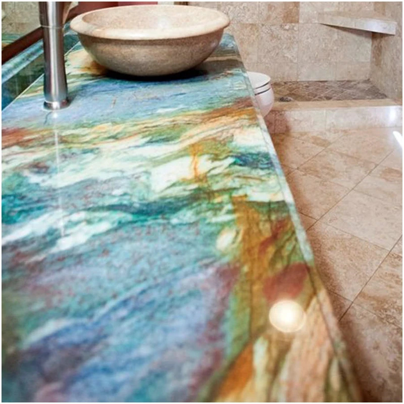 Blue Louise Quartzite 1 Blue Louise Quartzite Luxury Bathroom Deco