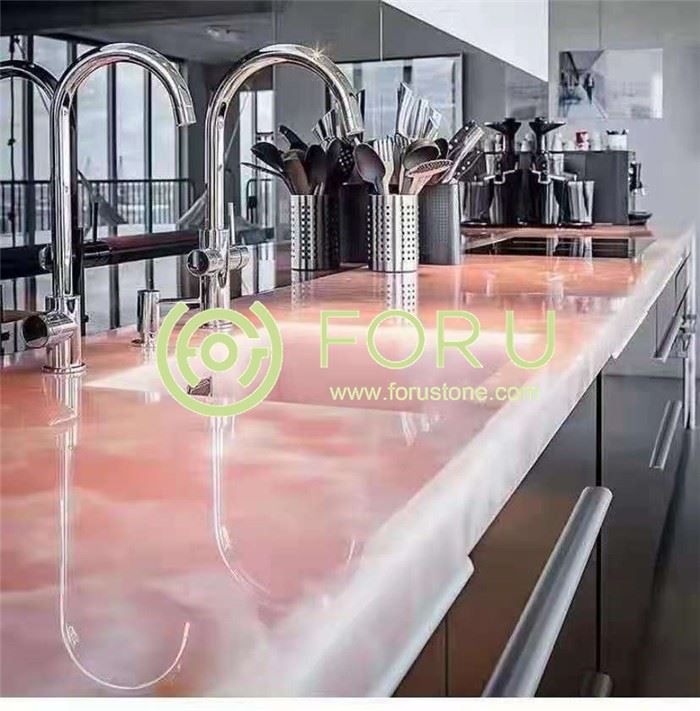 Pink agate marble is suitable for indoor spaces 21 translucent pink onyx marble slab34502674746 1663291134883
