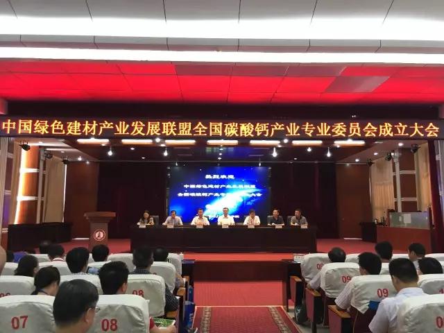 Hezhou Established The National Calcium Carbonate Industry Specialized Committee 2 Hezhou Established The National Calcium Carbonate Industry Specialized Committee