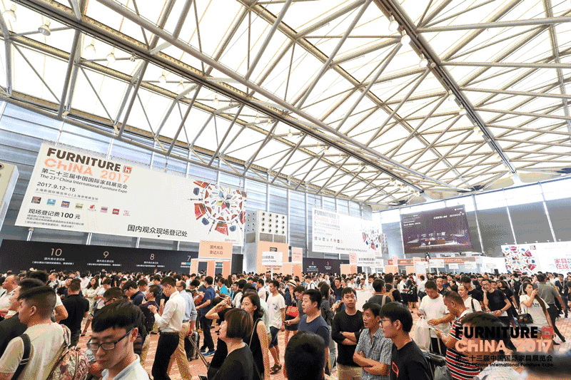 201710041040389102025 China International Furniture Fair Modern Shanghai Fashion Home Show Grand Opening