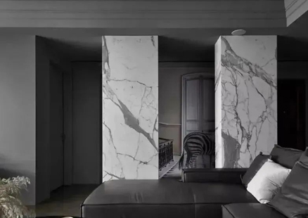 Exquisite Italian Statuario White Marble 3 StatuarioMarbleColumnsProjeE
