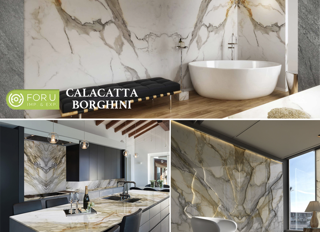 Comprehensive understanding of luxury stone 11 Luxury-Calacatta-Borghini-Marble-Interior-Projects-FOR-U-STONE.