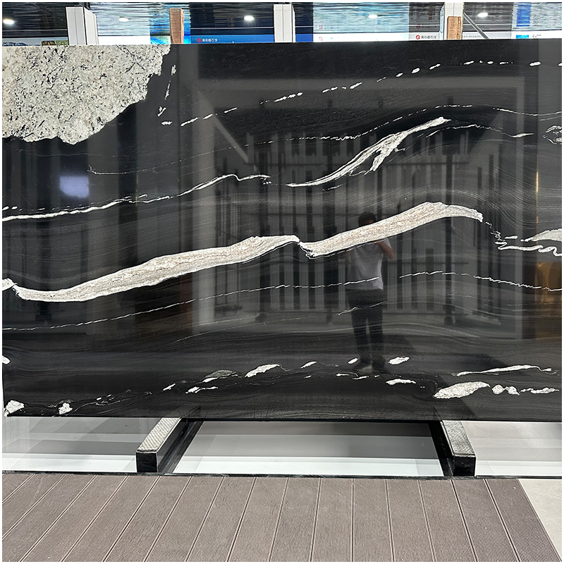 Characteristics and uses of black granite slabs 12 Black Horse Granite Slab