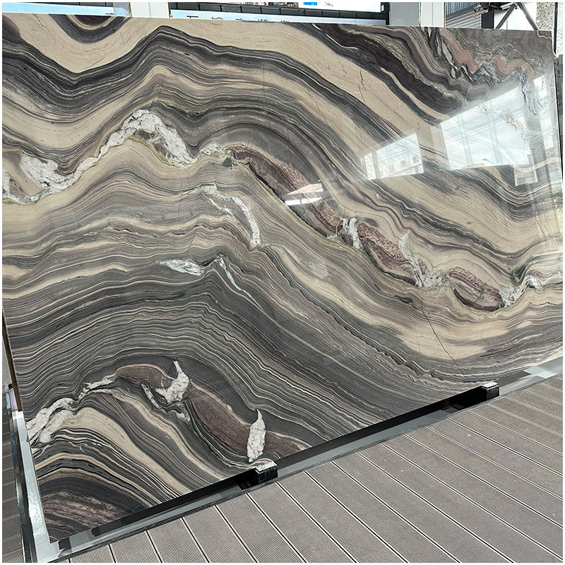 Explosion Blue Quartzite Slab