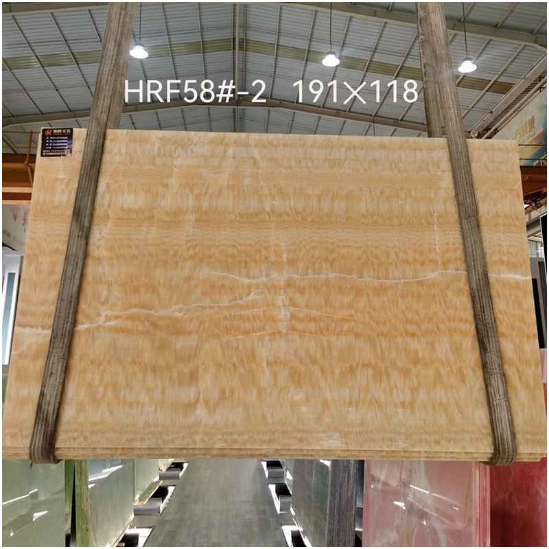 Honey Yellow Onyx Slab