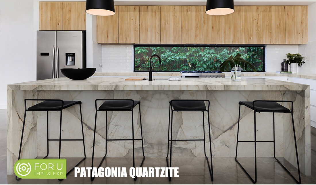 White Quartzite Countertops – Everything You Need to Know 7 Patagonia White Quartzite Countertops