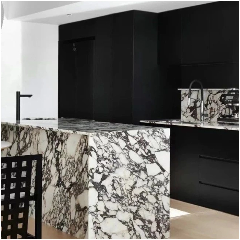 6 Natural Stones That Conquered the Interior Decor World 15 Arabescato Marble Kitchen Island Countertops For Villas Projects FOR U STONE