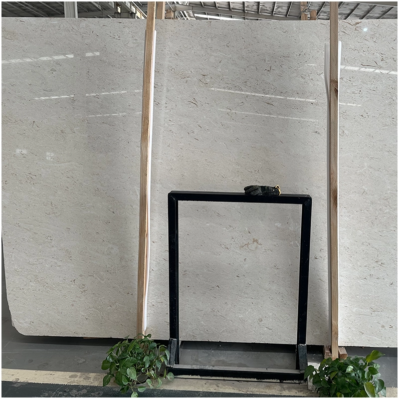 Beige Limestone Slabs