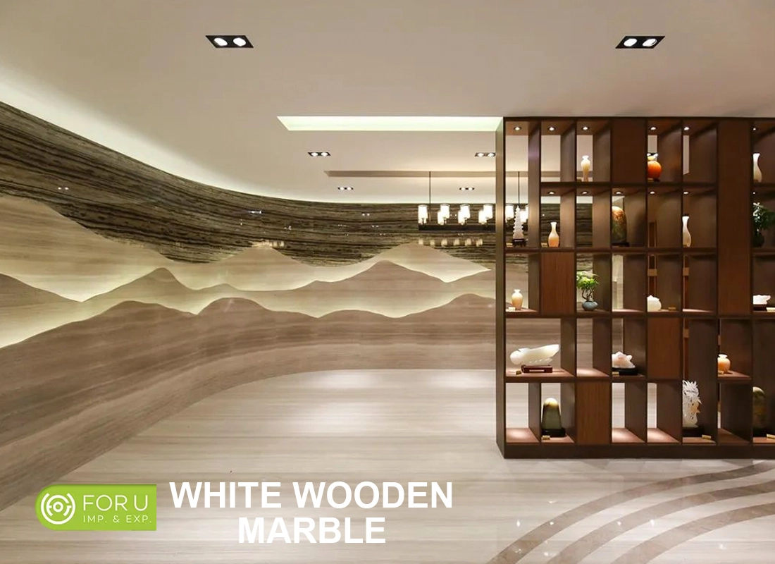 Why is white wood marble becoming more and more popular? 5 White Wood Marble Floor and Wall Projects FOR U STONE