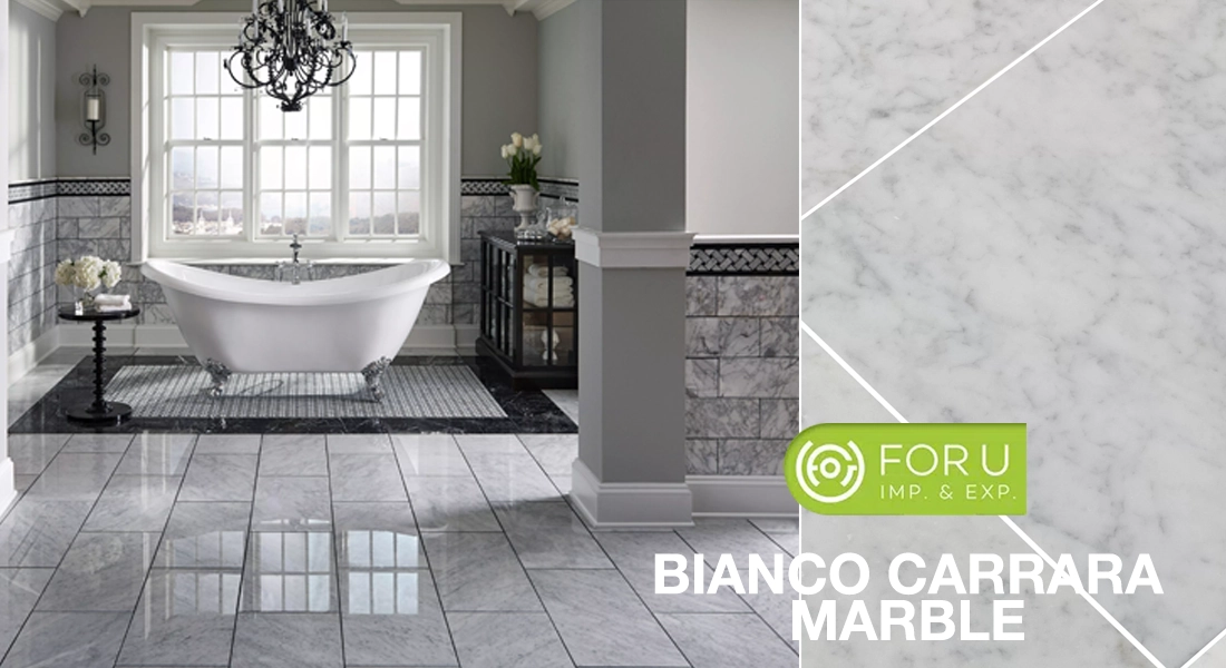 What is the difference between marble floor tiles and ordinary floor tiles? 17 Bianco Carrara Marble Flooring Tiles Projects FOR U STONE