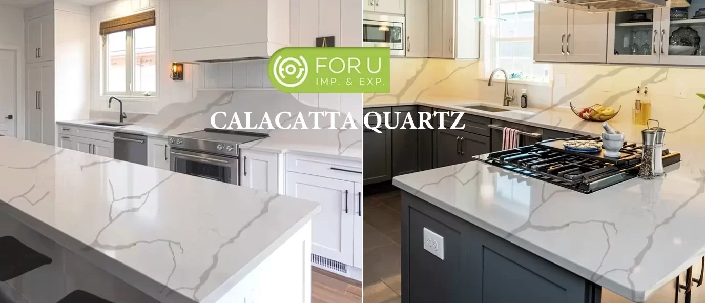 Calacatta Quartz Countertops: A Beautiful and Practical Home Choice 5 Calacatta White Quartz Kitchen Countertop Projects FOR U STONE
