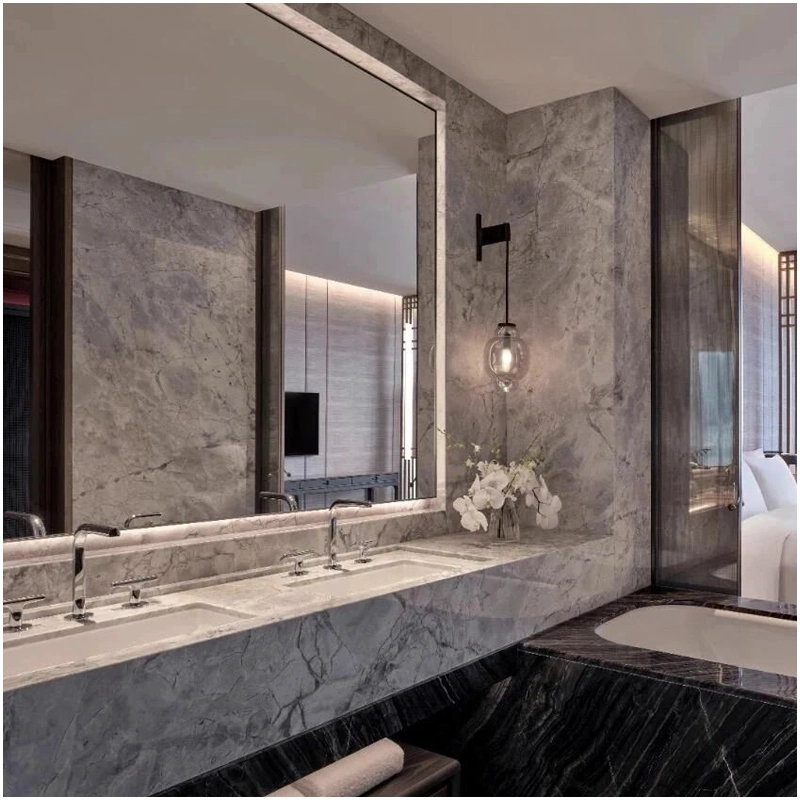 Durability and easy maintenance of white quartzite 16 Super White Quartzite Countertops in Hotels FOR U STONE