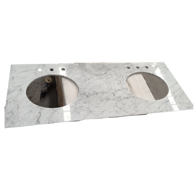 Italian Cararara Marble Bathroom Countertops