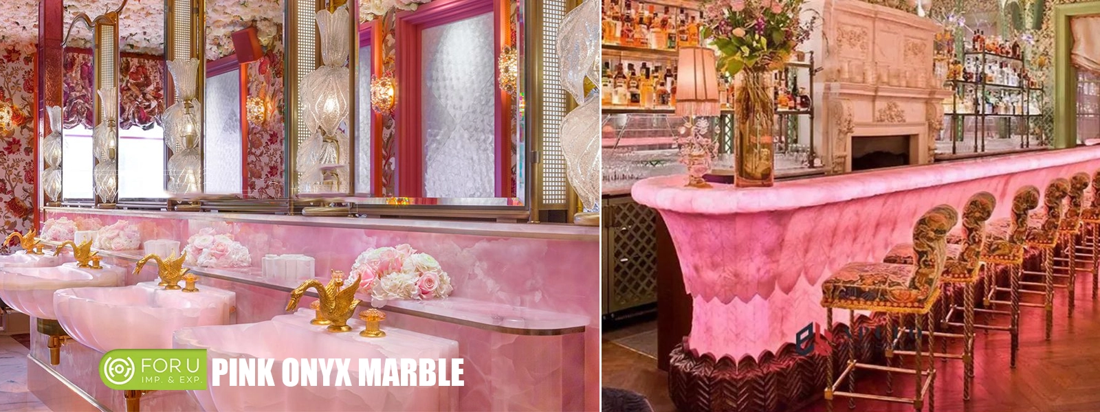 Top 10 Most Versatile Onyx Slabs 9 Pink Onyx Backlit Countertop Designs FOR U STONE