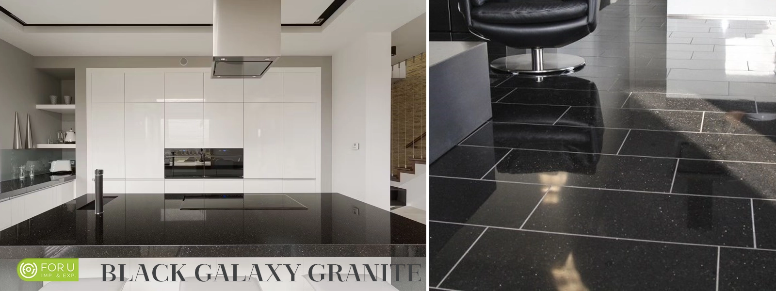 Black granite: a noble choice for indoor and outdoor decoration 19 Black Granite Countertops and Tiles Factory FOR U STONE