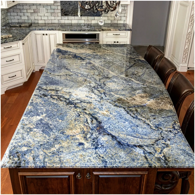 Top 9 Advantages of Granite Kitchen Countertops 10 Azul Bahia Granite Ktichen Countertops Idea FOR U STONE