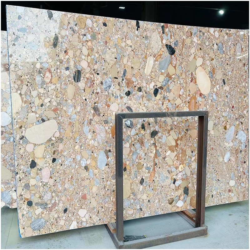 Ceppo Rosso Marble Slab