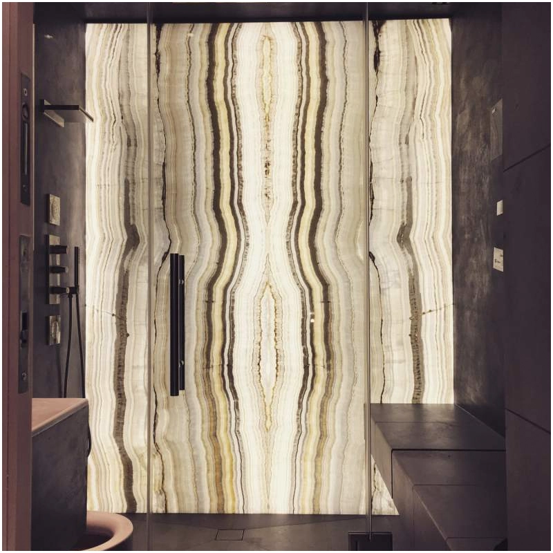 Top 8 Main Differences Between Onyx Marble and Traditional Marble 18 Backlit Onyx Marble Wall Tiles For Villa Bathroom FOR U STONE