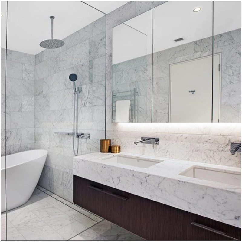 What is Carrara Marble 16 Bianco Carrara Marble Luxury Bathroom Projects FOR U STONE