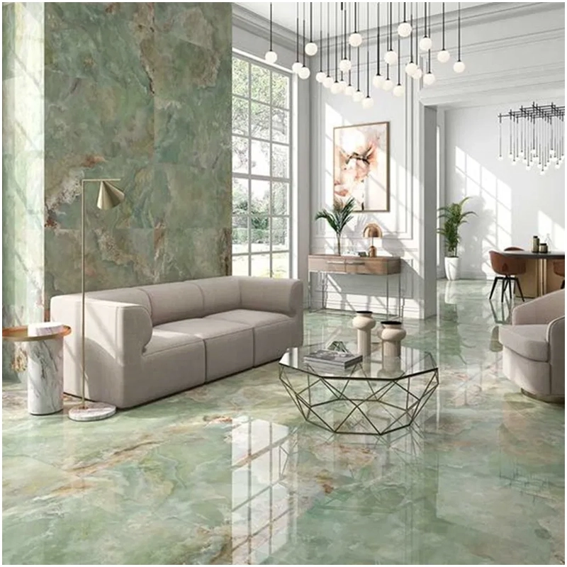 Top 5 Natural Onyx Slab Buying Guide 8 Natural Green Onyx Slab Marble Penthouse Projects FOR U STONE