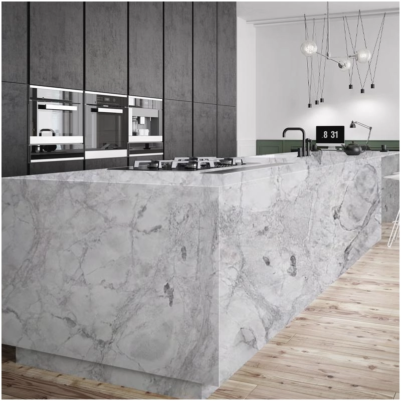 Quartzite Countertops vs. Quartz Countertops 1 Super White Quartzite Countertop Fabricator in China FOR U STONE