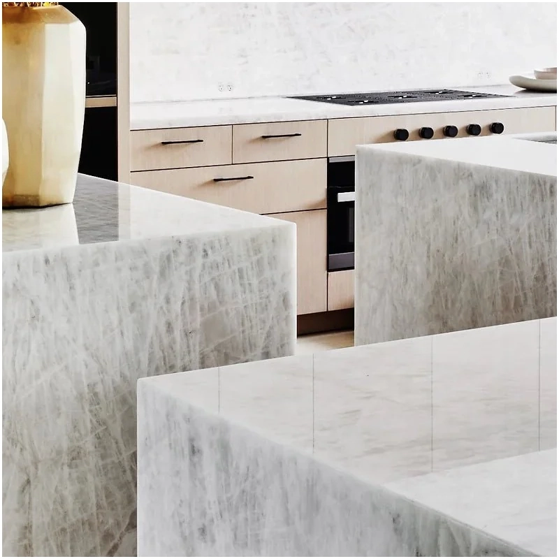 Trending Exotic Quartzite 26 Cristallo White Quartzite Kitchen Countertop Supplier FOR U STONE