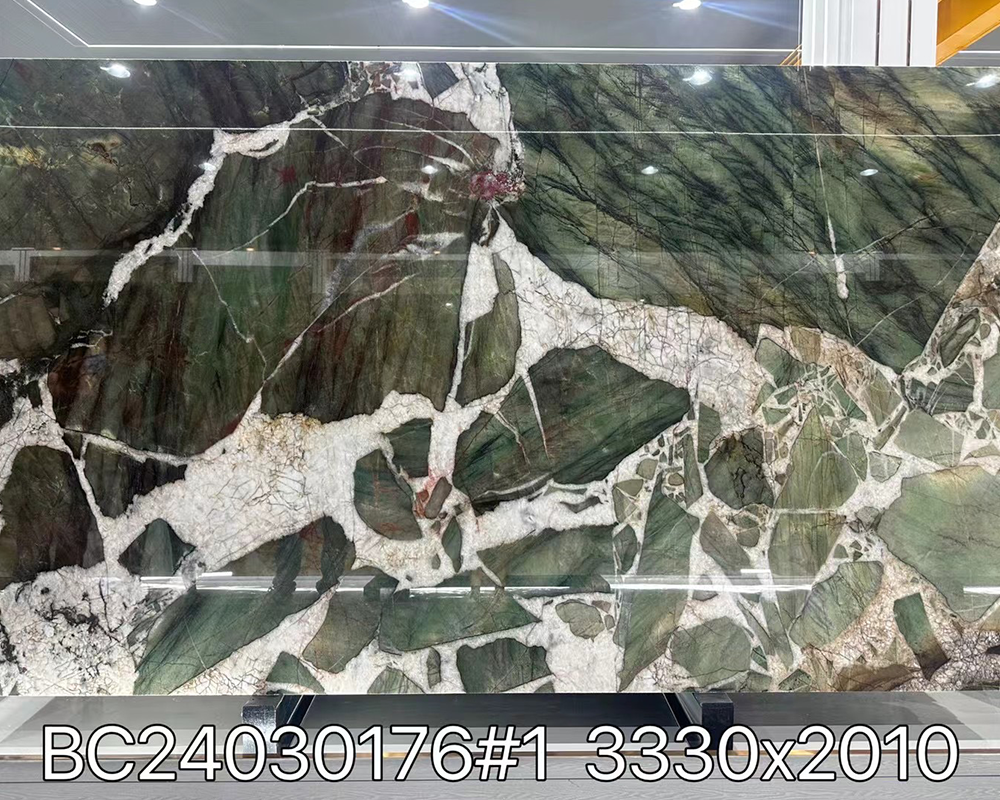 Green Quartzite Slabs 50 Botanic Wave Quartzite mm Slabs
