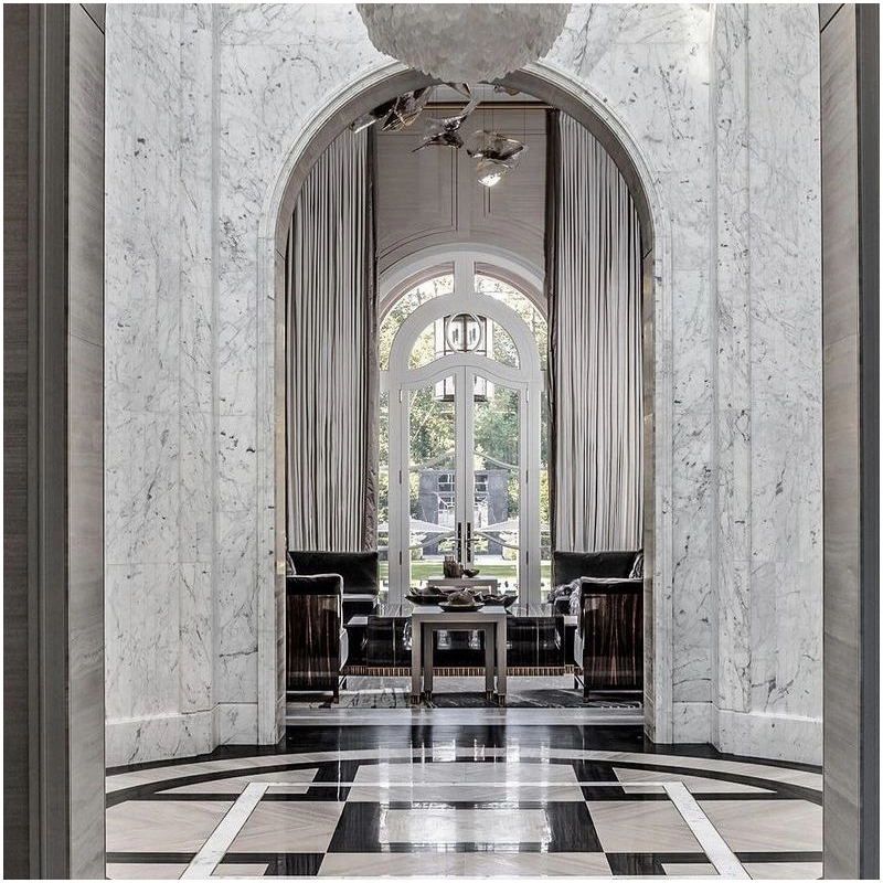 Why is marble the first choice for top home decoration? 13 Natural Marble Floor and Wall Luxury Mansion Projects FOR U STONE