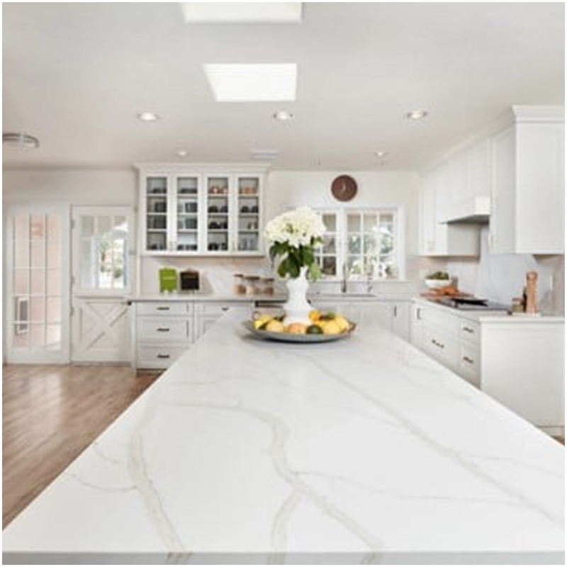 How to choose the most cost-effective stone? 18 Calacatta White Quartz Slabs and Countertops Wholesales FOR U STONE