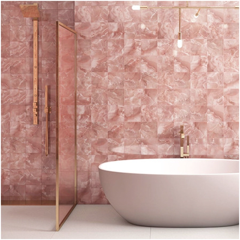 Top 6 FAQs of Pink Onyx Marble 12 Pink Onyx Marble Wall Tiles For Villa Bathroom FOR U STONE