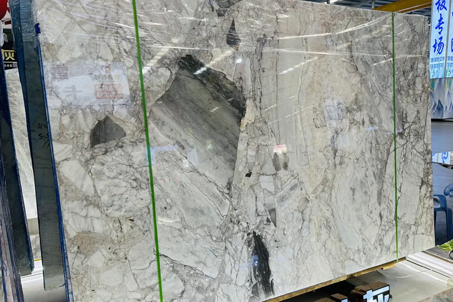 Grey Marble Slabs 89 Asian Calacatta Grey Marble
