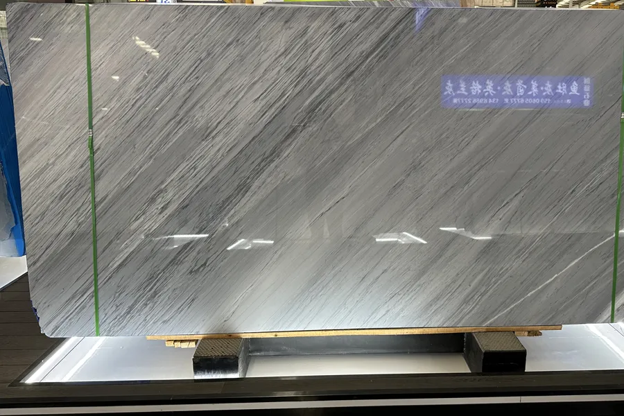 Grey Marble Slabs 116 Himalayan Gray Marble Polished Slab
