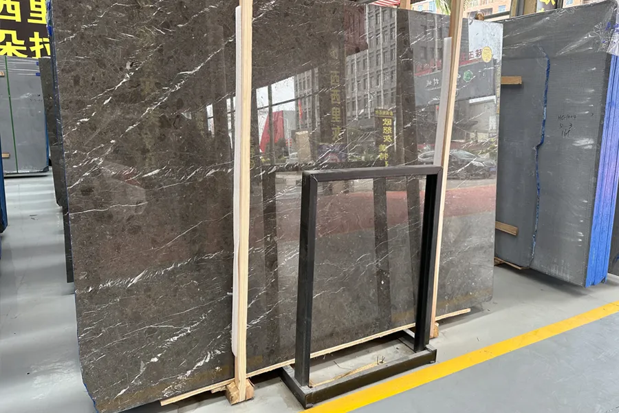 Grey Marble Slabs 60 Cicili 20mm Grey Marble Slab