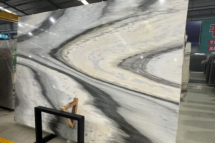 Grey Marble Slabs 127 Cipollino Toscano Marble Polished Slab