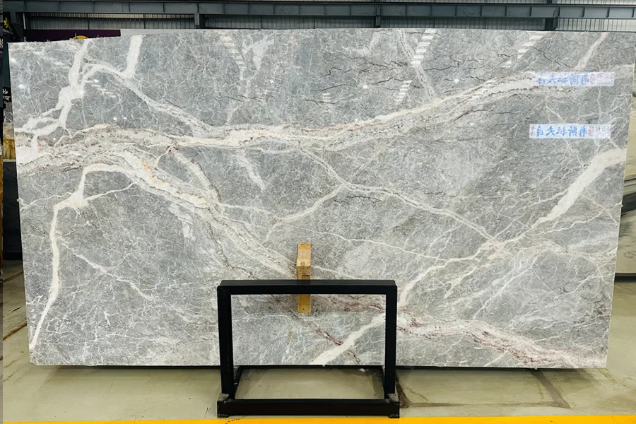 Grey Marble Slabs 77 Fior Di Bosco marble Slab