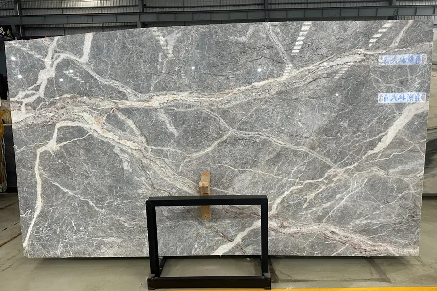Grey Marble Slabs 74 Fior Di Bosco marble