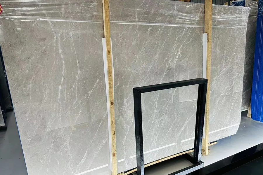 Grey Marble Slabs 28 Oriental Tundra mm Gray Marble Slabs