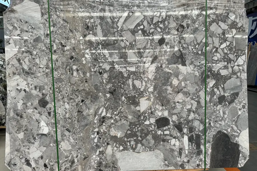Grey Marble Slabs 18 Panda Grey Marble