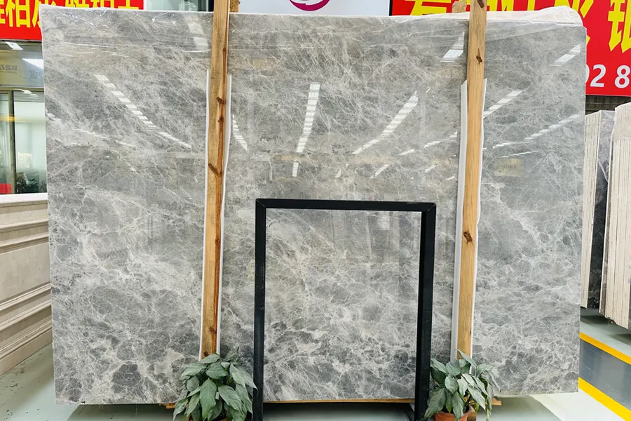 Grey Marble Slabs 90 Silver Mink Marble mm Slabs
