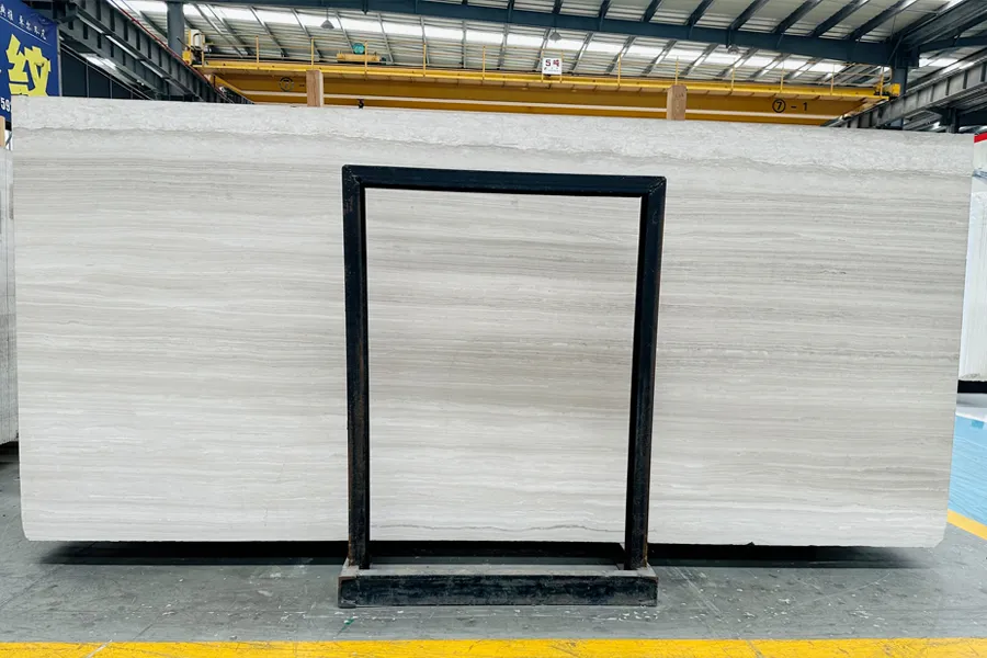 Grey Marble Slabs 9 Wooden White Marble Stone