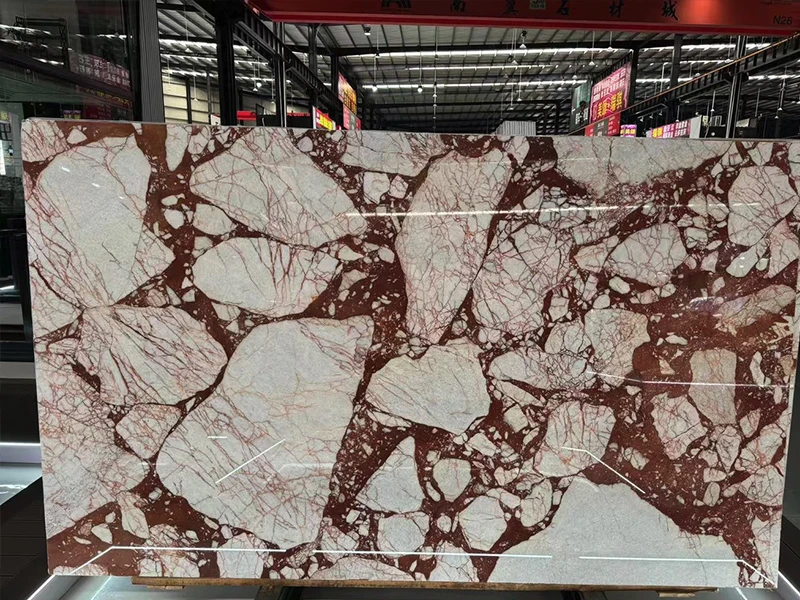Calacatta White 93 Calacatta Rosso Marble Polished Slabs