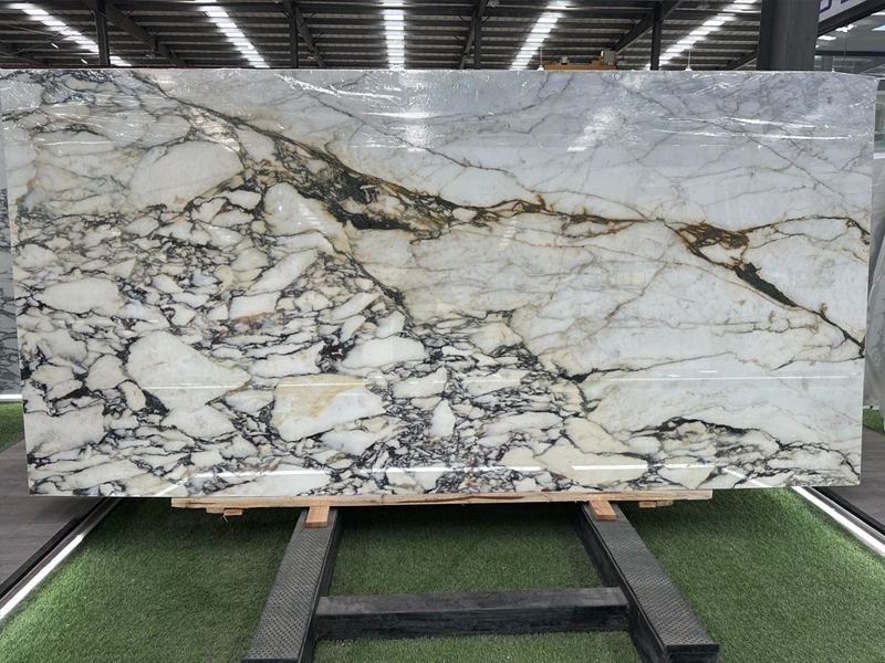 Calacatta White 74 Calacatta Viola Marble 20mm Slab