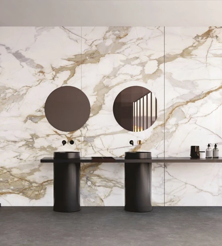 Why Calacatta Gold Marble Perfect For Luxury Interior Deco 7 Calacatta White Sintered Stone Slabs and Tiles