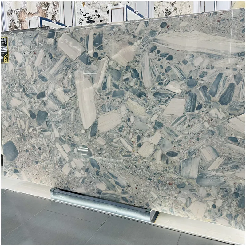 Cocada Blue Quartzite 2 Cocada Blue Quartzite Polished Slabs