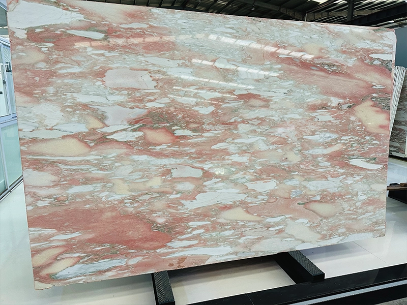 Calacatta White 86 Norwegian Rose Marble