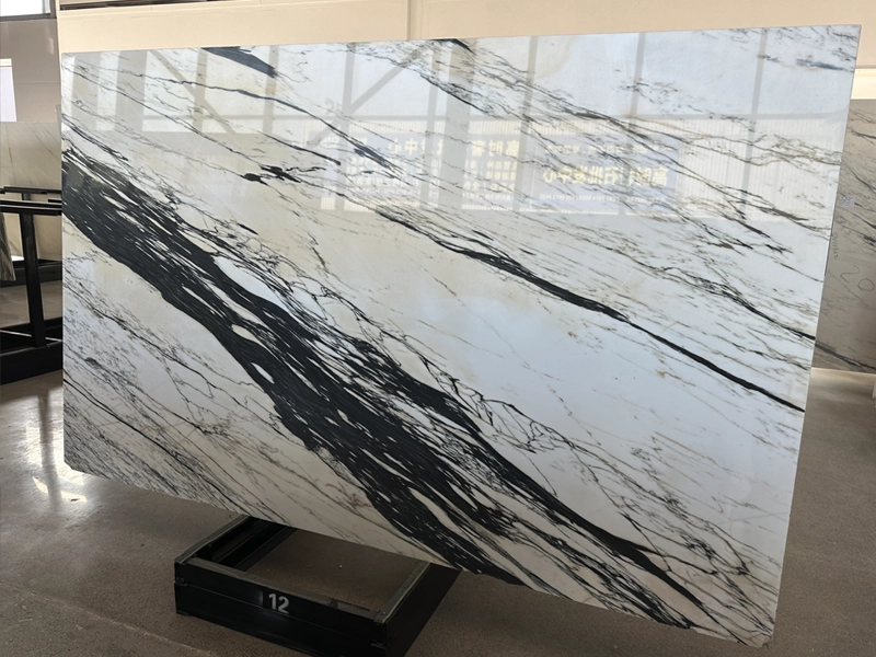 Oriental​ Calacatta White Marble Slabs