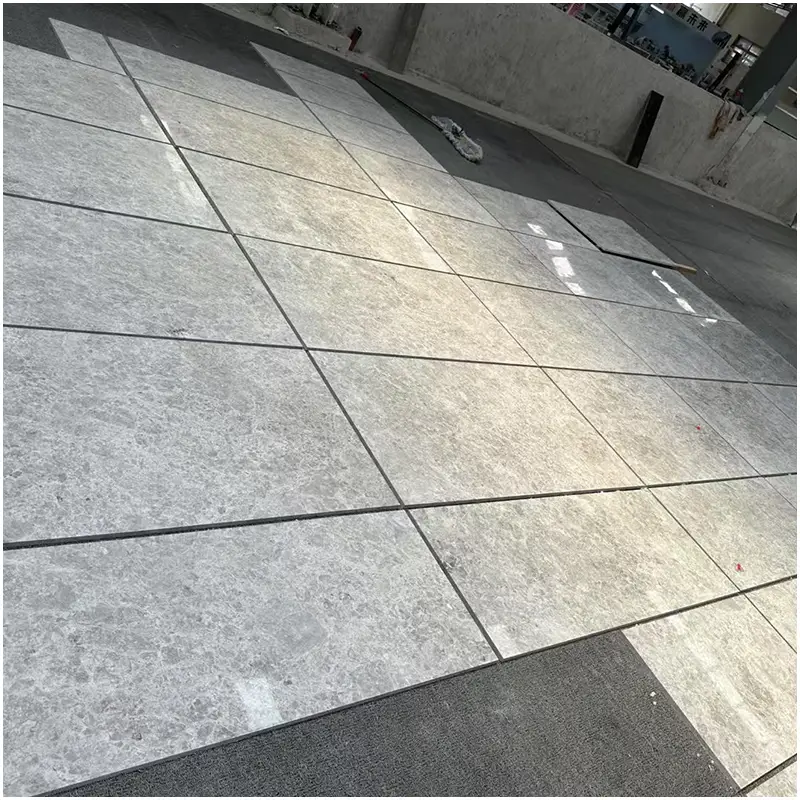 Tundra Gray Marble Tiles