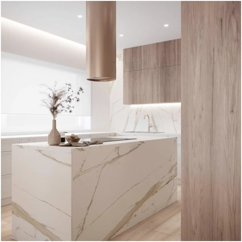 Why Calacatta Gold Marble Perfect For Luxury Interior Deco 4 Calacatta Gold Marble Kitchen Island Tops For Luxury Home