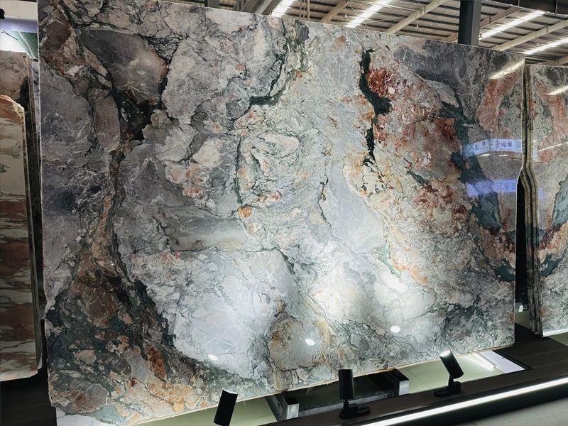 Green Marble 85 Four Season Green Marble 18mm Slabs